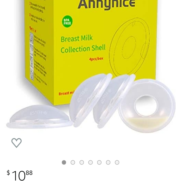 Breastmilk collection shells - Picture 1 of 5